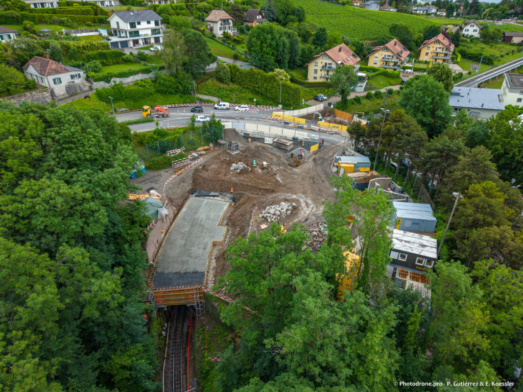 Tunnel de Gilamont, 2026 ©Photodrone.pro